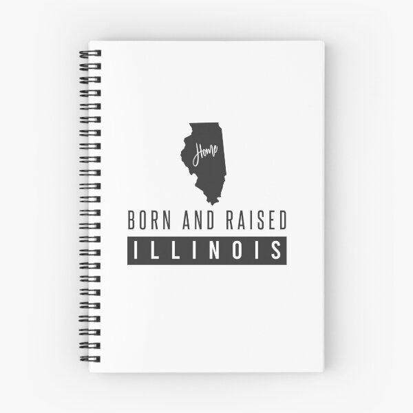 Item preview, Born And Raised Illinois designed and sold by ProArtzilla.