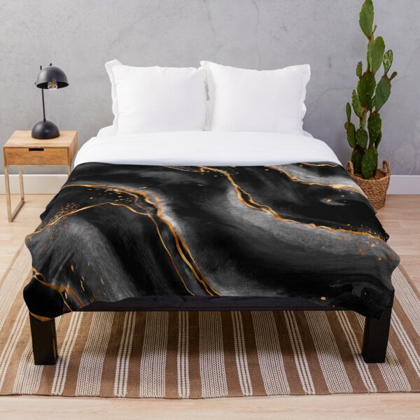 Item preview, Black And Gold Marble designed and sold by NewPrint.