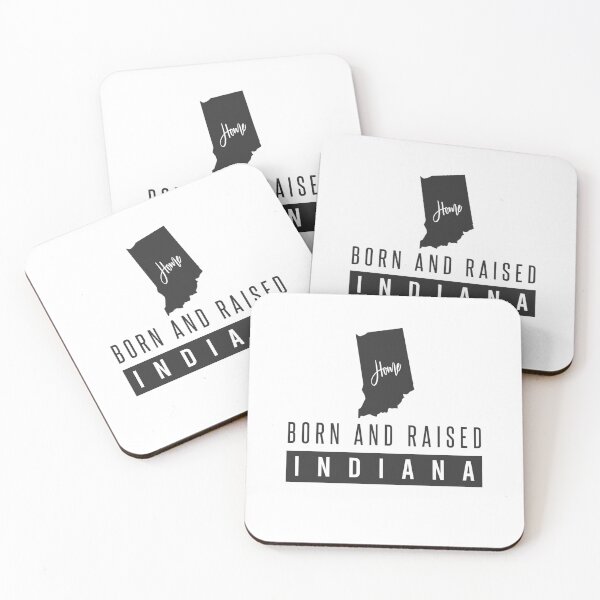 Item preview, Born And Raised Indiana designed and sold by ProArtzilla.
