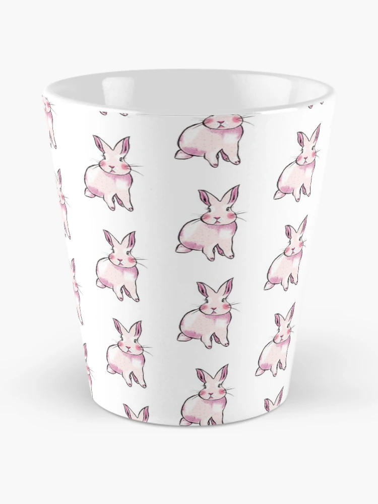 Thumbnail 2 of 4, Coffee Mug, Pink Rabbit designed and sold by MANUMONY.