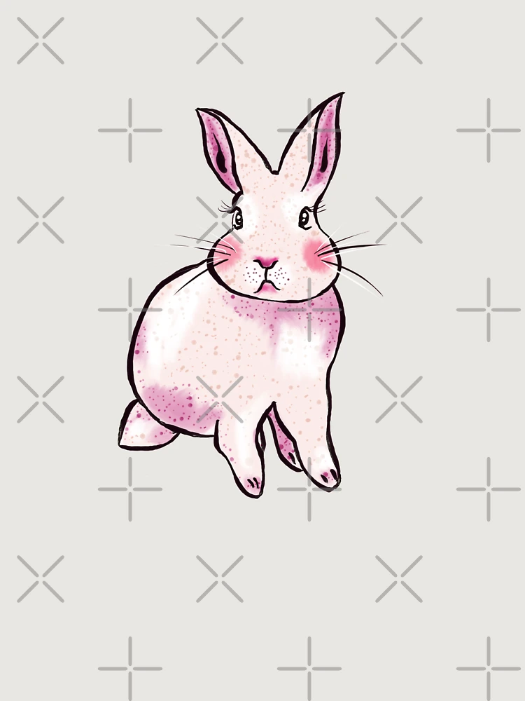 Thumbnail 6 of 6, Premium Oversized Sweatshirt, Pink Rabbit designed and sold by MANUMONY.