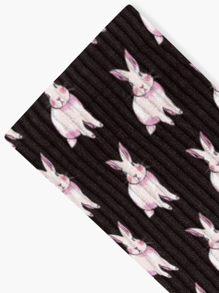 Thumbnail 2 of 5, Socks, Pink Rabbit designed and sold by MANUMONY.