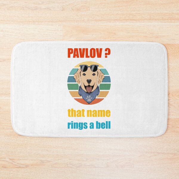Item preview, Pavlov that name rings a bell dog's lovers gift designed and sold by alfa-rouk.