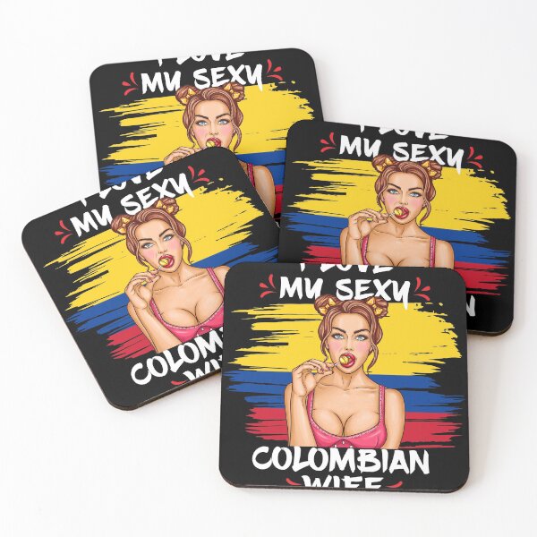 Aperçu de l'œuvre J'aime ma femme colombienne créée et vendue par Dubbra.