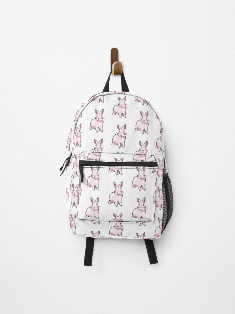 Thumbnail 1 of 3, Backpack, Pink Rabbit designed and sold by MANUMONY.