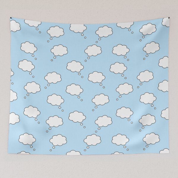 Item preview, Thought Bubble Pattern designed and sold by goal-getter.