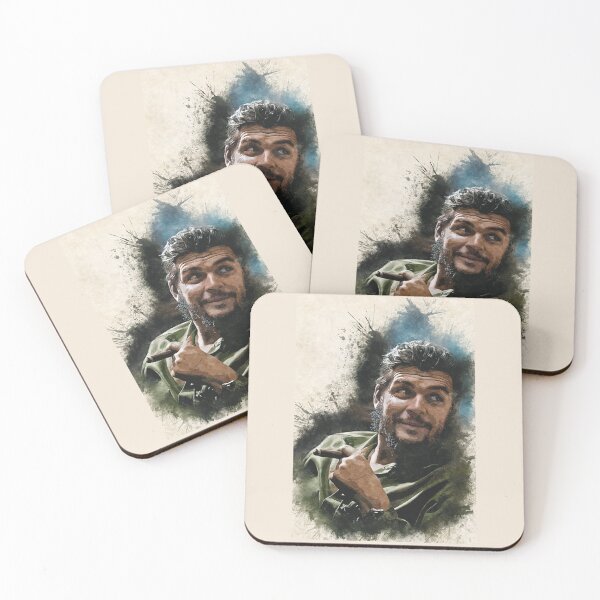 Item preview, Ernesto CHE Guevara Abstract Watercolor Aesthetic Tasteful Portrait designed and sold by Naumovski.