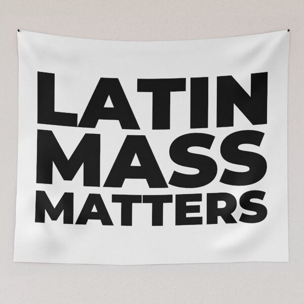 Item preview, Latin Mass Matters designed and sold by EnjoyMyTees.