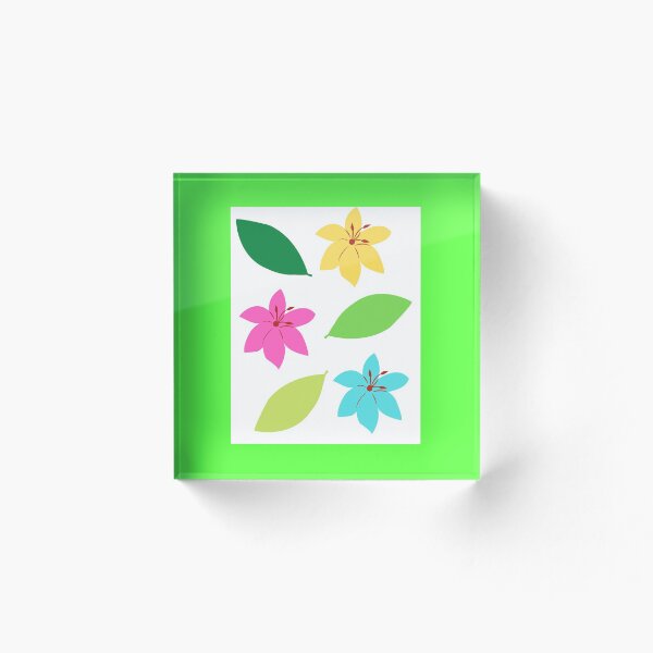 Item preview, Colourful Summer Florals designed and sold by Demask.