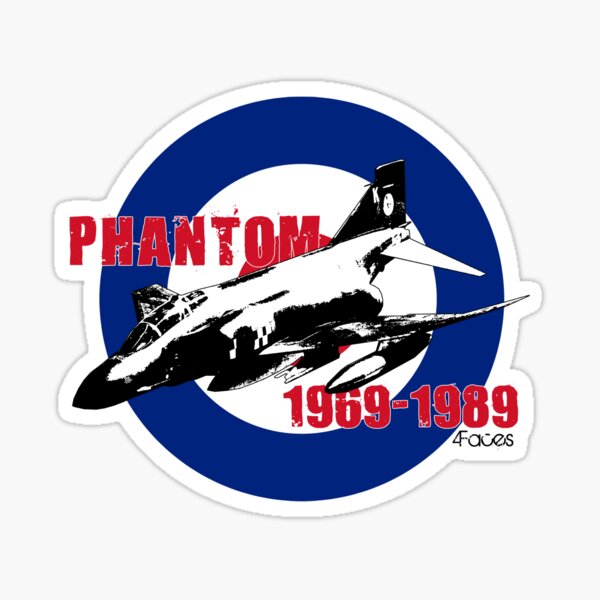 RAF Phantom 1969-1989 Sticker