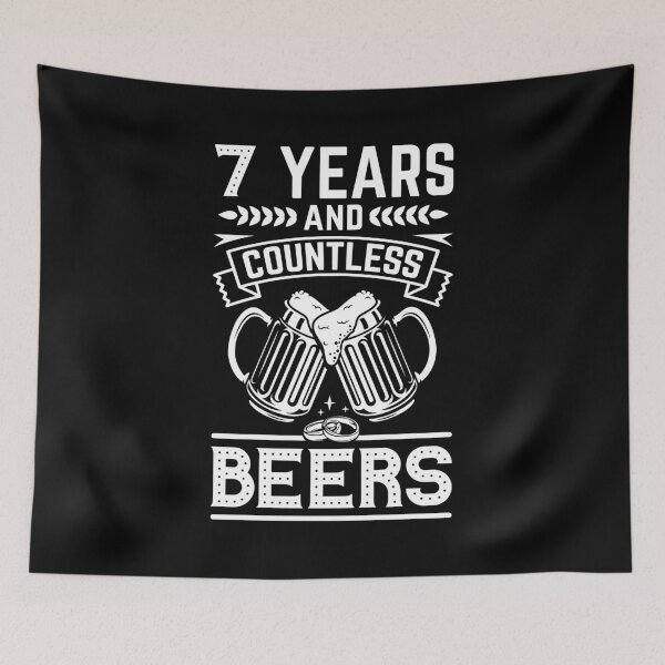 Item preview, Funny 7th Wedding Anniversary Gift designed and sold by lsapparel.