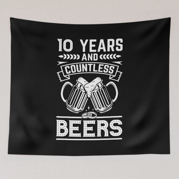 Item preview, Funny 10th Wedding Anniversary Gift designed and sold by lsapparel.