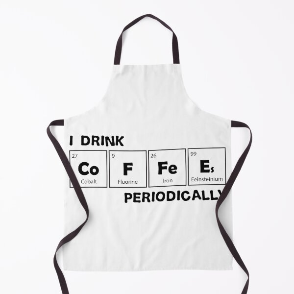 Item preview, I Drink Coffee Periodically Funny Coffee Periodic Table  designed and sold by TH3--DESIGNER.