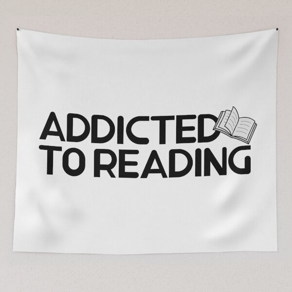 Item preview, Addicted to Reading - Simple Book designed and sold by dkdk-kdk.