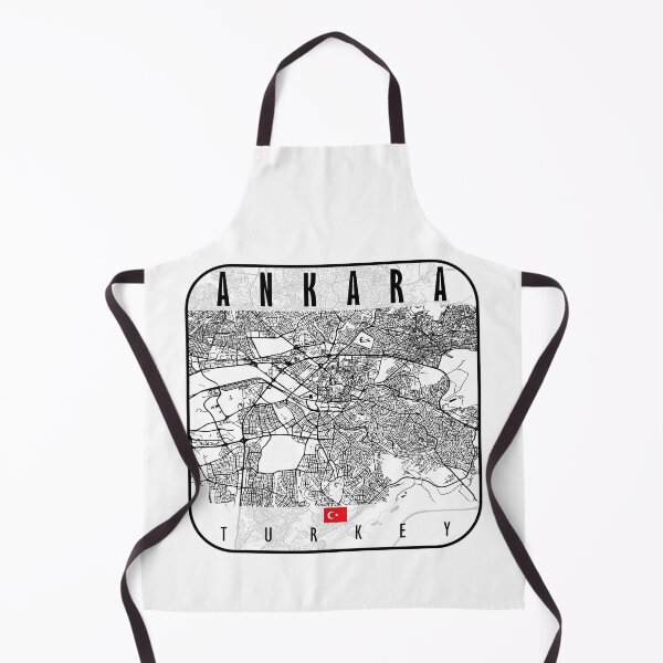 Item preview, Ankara Map Turkey designed and sold by hatimelhag.
