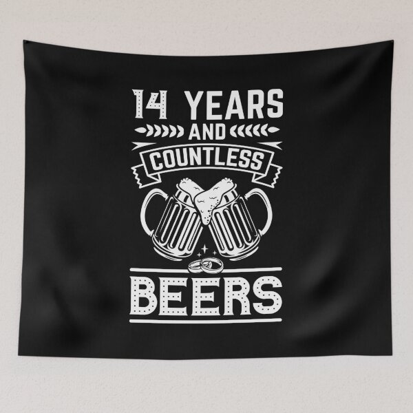 Item preview, Funny 14th Wedding Anniversary Gift designed and sold by lsapparel.