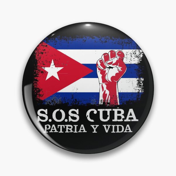 Item preview, SOS CUBA PATRIA Y VIDA Retro designed and sold by timothybakerhi.