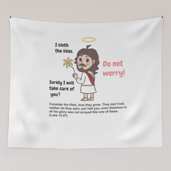 Item preview, DO NOT WORRY, Jesus is with you. designed and sold by simplysassy.