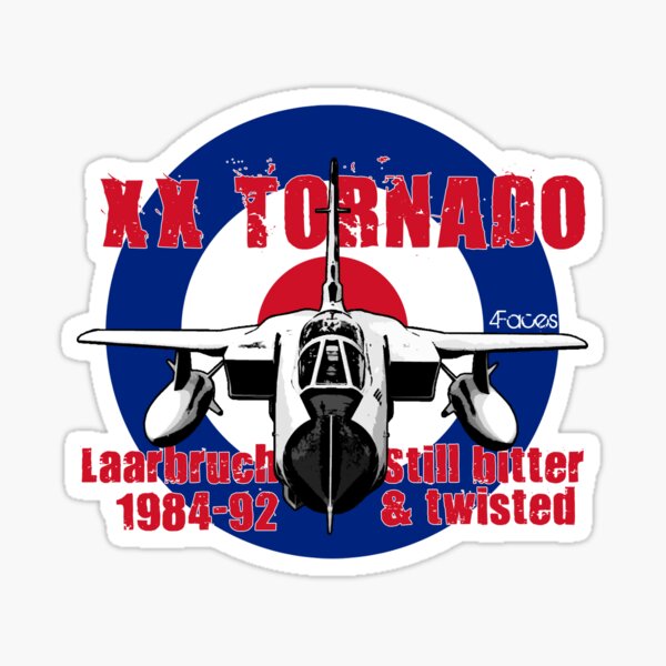 20 Squadron RAF Tornado - Still Bitter & Twisted Sticker
