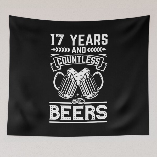 Item preview, Funny 17th Wedding Anniversary Gift designed and sold by lsapparel.