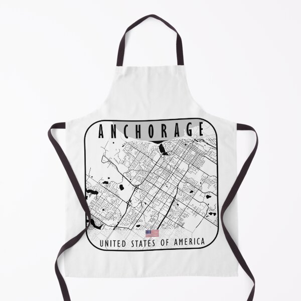 Item preview, Anchorage Map USA designed and sold by hatimelhag.