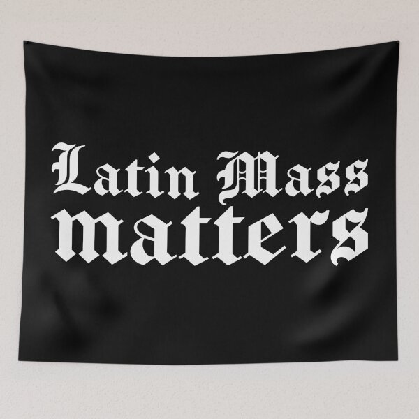 Item preview, Latin Mass Matters designed and sold by EnjoyMyTees.