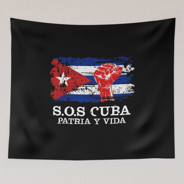 Item preview, SOS CUBA PATRIA Y VIDA - Cuba Free designed and sold by timothybakerhi.