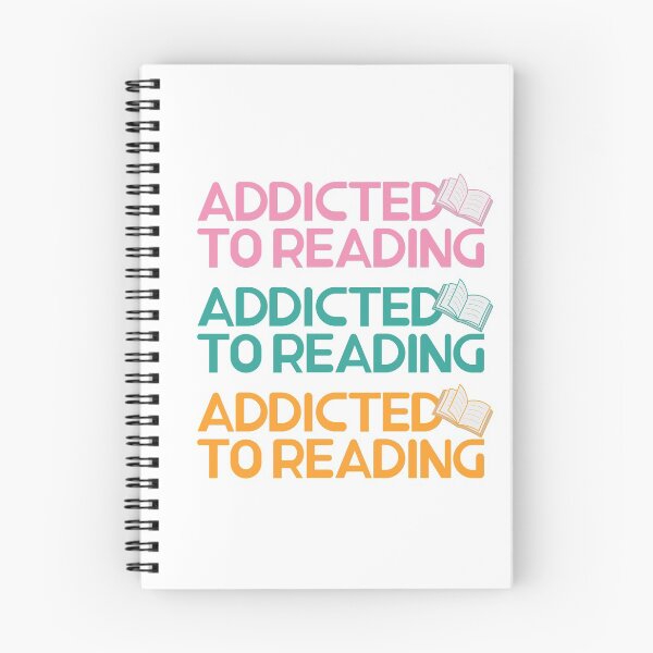 Item preview, Addicted to Reading - paster color letters designed and sold by dkdk-kdk.