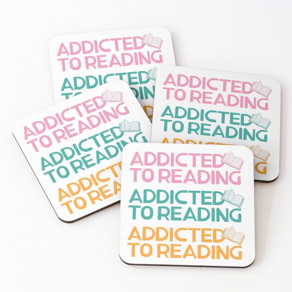 Item preview, Addicted to Reading - paster color letters designed and sold by dkdk-kdk.