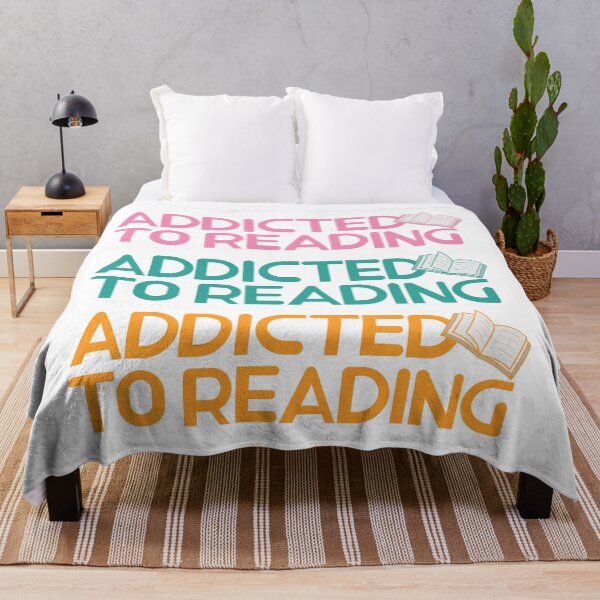 Item preview, Addicted to Reading - paster color letters designed and sold by dkdk-kdk.