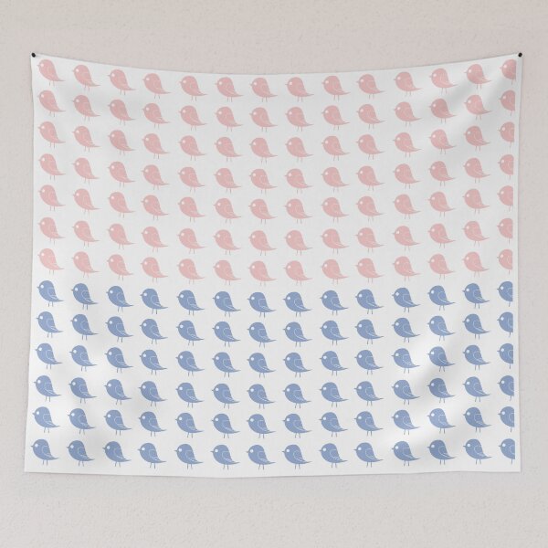 Item preview, Rosy Serene Birds designed and sold by Susan Link.