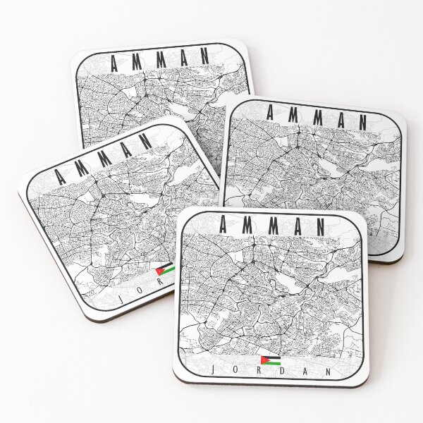 Item preview, Amman Map Jordan designed and sold by hatimelhag.