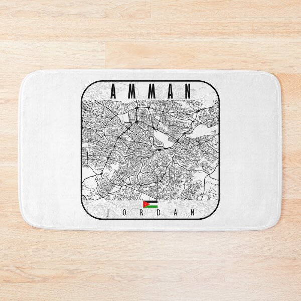 Item preview, Amman Map Jordan designed and sold by hatimelhag.
