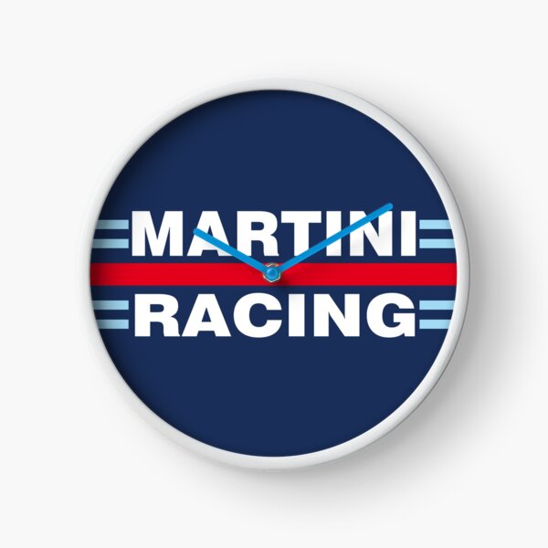 Martini Racing (sans fond) Horloge
