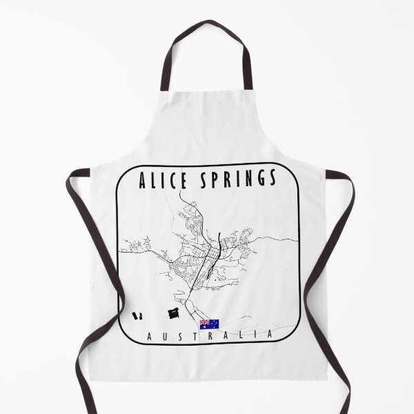 Item preview, Alice Springs Map Australia designed and sold by hatimelhag.