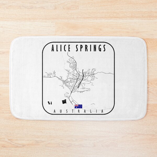 Item preview, Alice Springs Map Australia designed and sold by hatimelhag.
