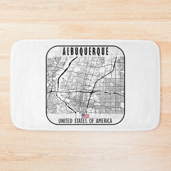 Item preview, Albuquerque Map USA designed and sold by hatimelhag.