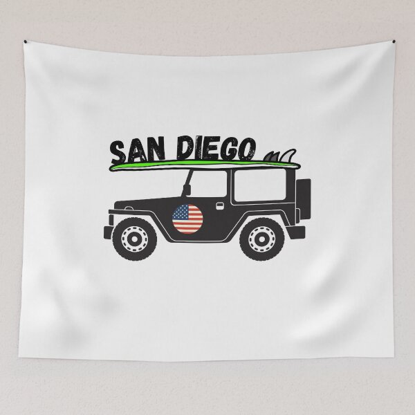 Item preview, san diego surf beach designed and sold by Original1977.