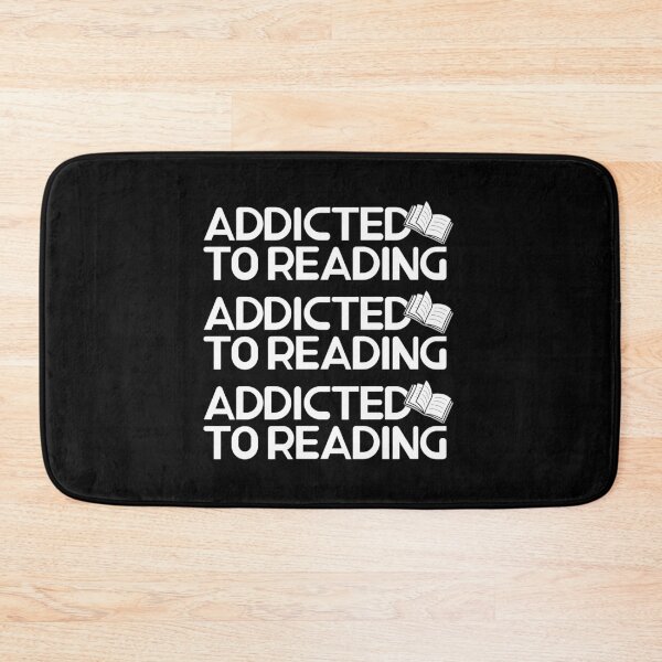 Item preview, Addicted to Reading - black and white designed and sold by dkdk-kdk.