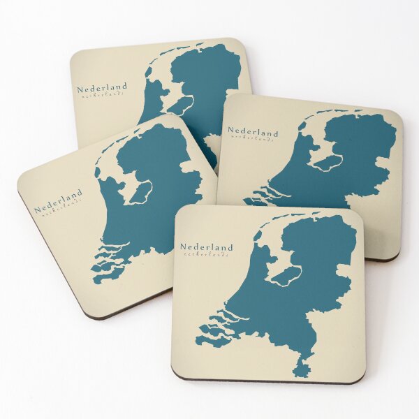 Item preview, Modern Map - Netherlands map NL designed and sold by Ingo Menhard.