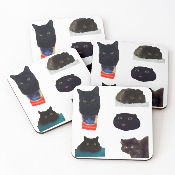 Item preview, Black Cat Meme PNG Set designed and sold by ASOE.