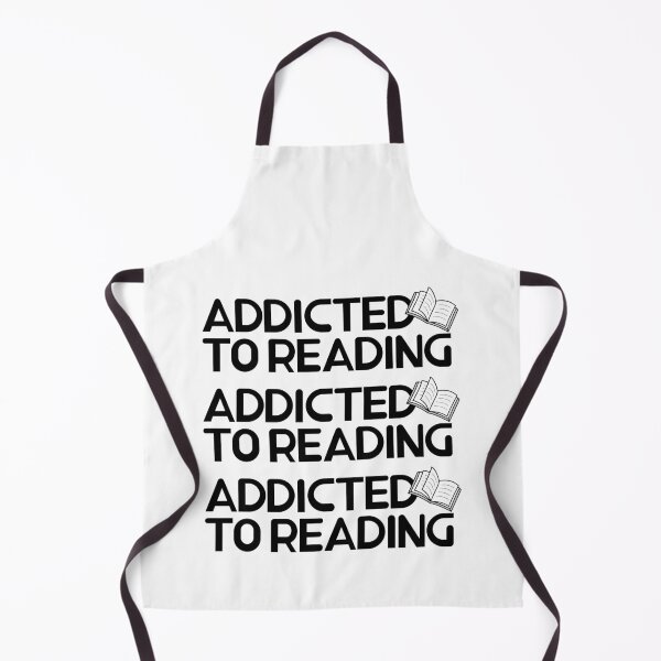 Item preview, Addicted to Reading - black letters designed and sold by dkdk-kdk.