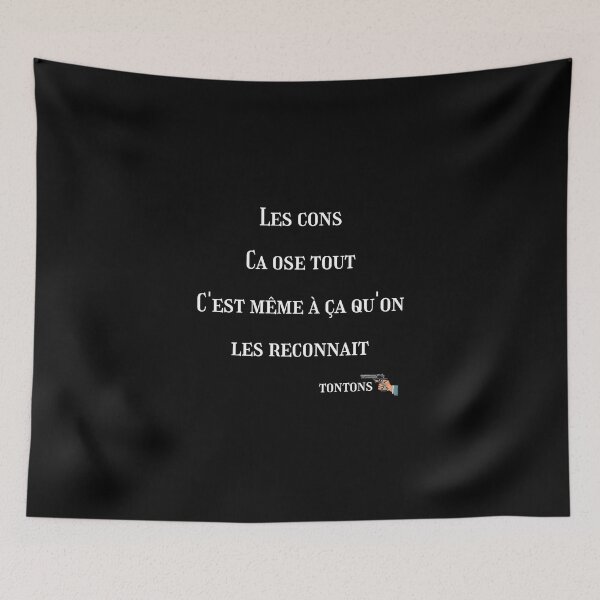 Aperçu de l'œuvre Les cons ca ose tout créée et vendue par catoo666.