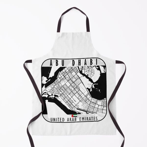 Item preview, Abu Dhabi Map UAE designed and sold by hatimelhag.