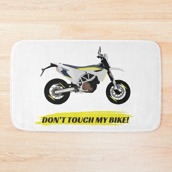 Item preview, Motorcycle Husqvarna 701 quote Don't Touch My Bike designed and sold by WiredDesigns.