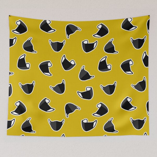 Item preview, Mask Illustration Pattern (Yellow) designed and sold by goal-getter.