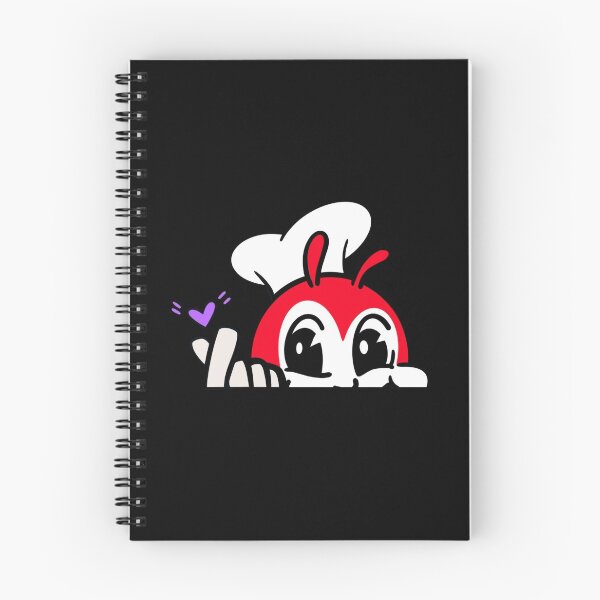 Item preview, JOLLIBEE PEEKING FINGER HEART FILIPINO STICKER BLACK designed and sold by aydapadi.