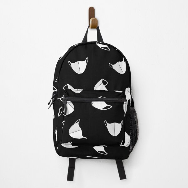 Item preview, Mask Illustration Pattern (Black) designed and sold by goal-getter.