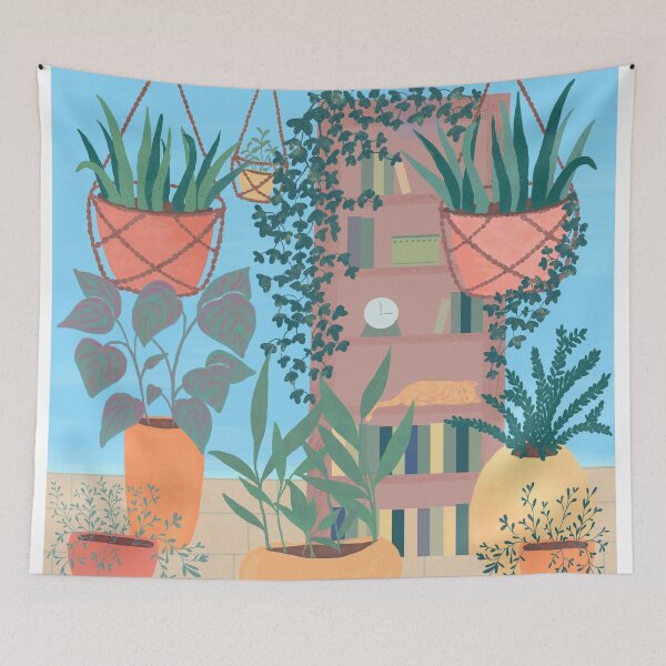 Item preview, Plant Room designed and sold by AhavahhArt.