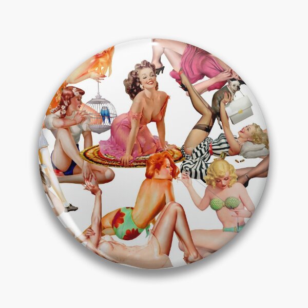 Item preview, Vargas Pin Up Girls Retro Vintage  vers.2 designed and sold by loganferret.